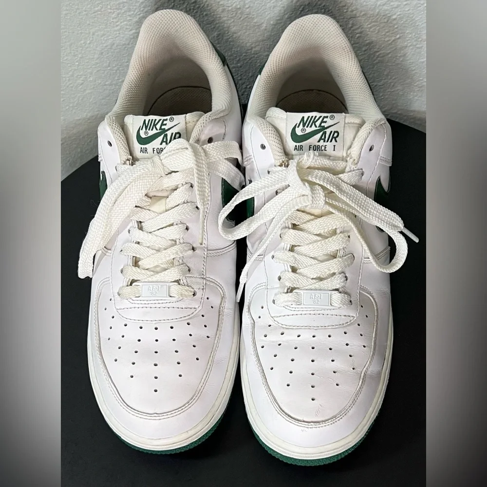 Nike Air Force 1 Low 07 White Pine Green Sneakers Shoes Classic Casual